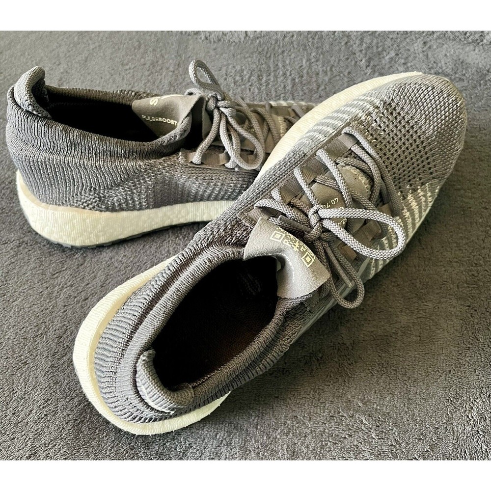 Adidas Pulseboost Womens Runnning Shoes Size 10 FU7345 Gray Lightly Worn